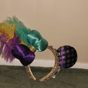 Disney Mardi Gra Minnie Ears